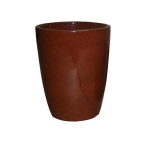 Vaso Cerâmica 27x34cm Vietnam Vermelho ST38843 NDI