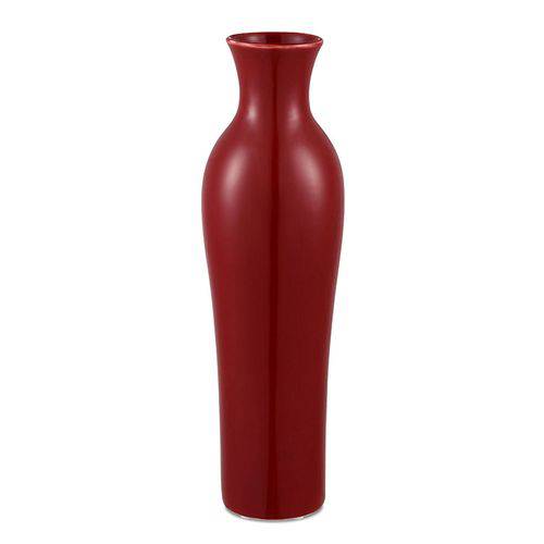 Vaso Cerâmica Bencafil Vermelho 111x11x35