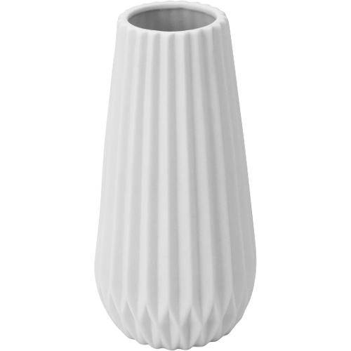Vaso 23cm Ceramica Branco