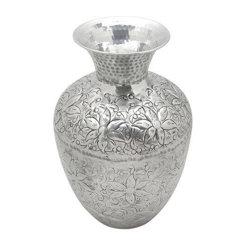 Vaso de Alumínio 41cm Mosaico Prestige