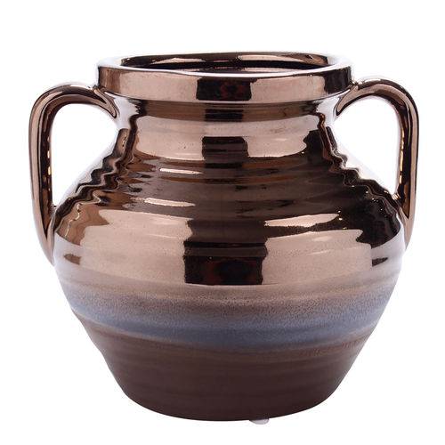Vaso de Ceramica 17cm Bronze Concepts Life