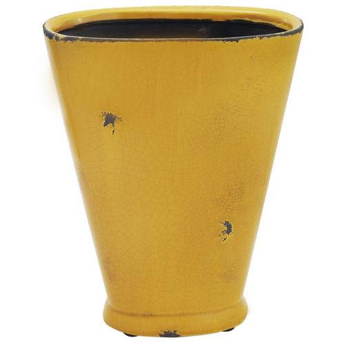 Vaso de Cerâmica Amarela I