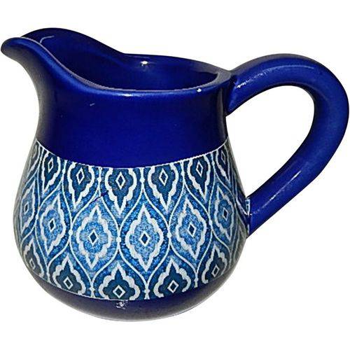 Vaso de Cerâmica Azul Jar Grande Urban