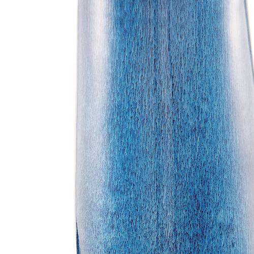 Vaso de Cerâmica Azul Stream Grande 6950 Mart