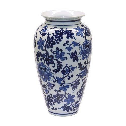 Vaso de Cerâmica Chinoiserie I