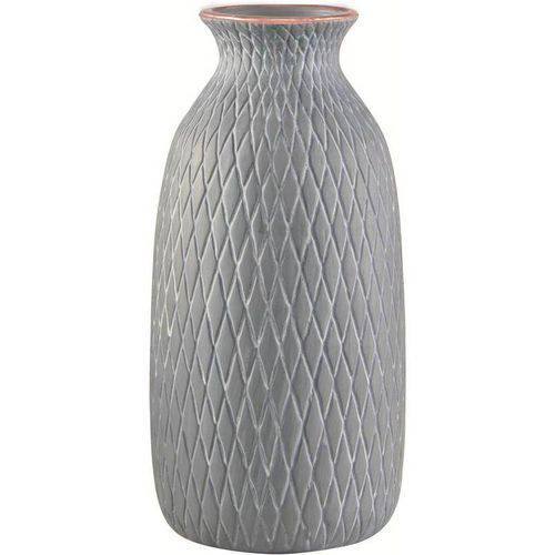 Vaso de Cerâmica Cinza Lissandra 7053 Mart