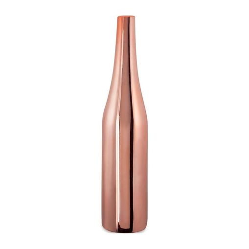 Vaso de Cerâmica Cobre Champagne Bottle 8666 Mart