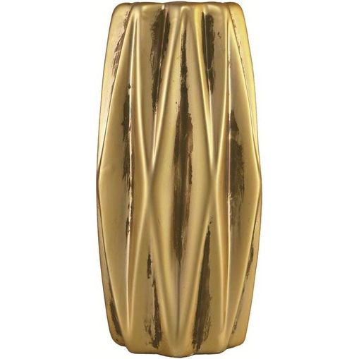 Vaso de Cerâmica Dourado Seed 6991 Mart