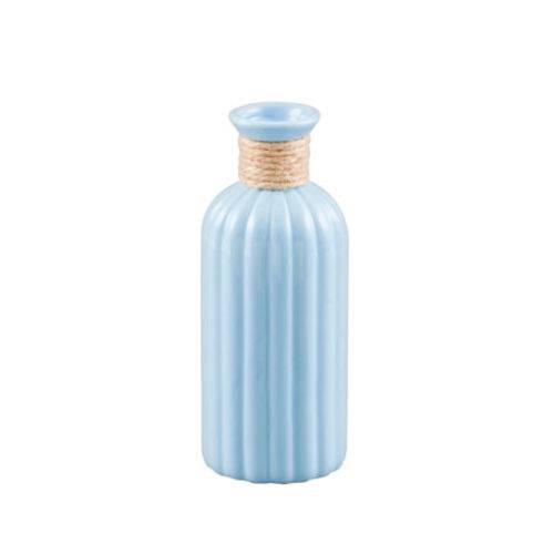 Vaso de Cerâmica India Azul 19,5 Cm
