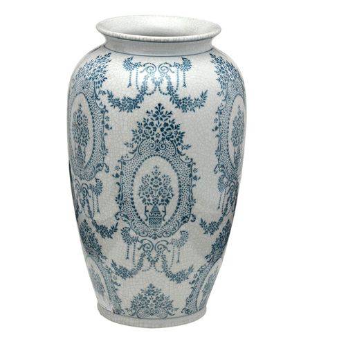 Vaso de Cerâmica para Decoração com Arabesco
