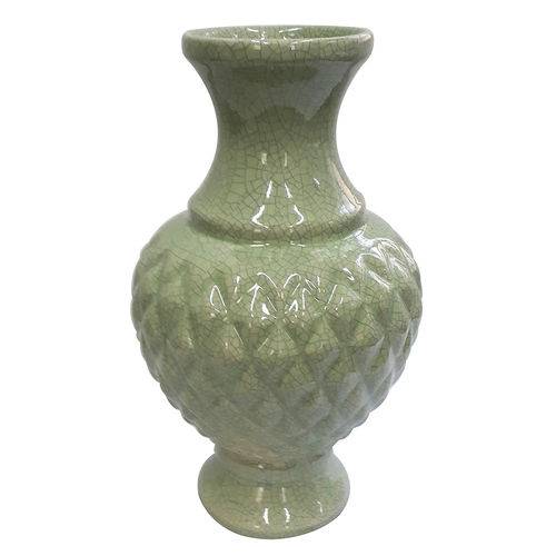 Vaso de Cerâmica Retrô 24Cm - Cerâmica Ana Maria