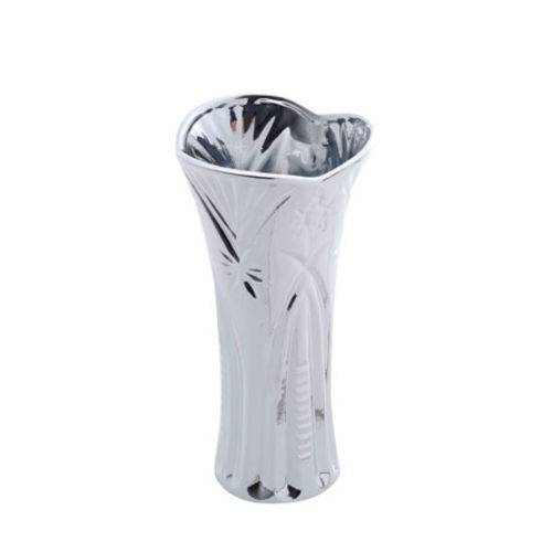Vaso de Cerâmica Starling Silver 21 Cm