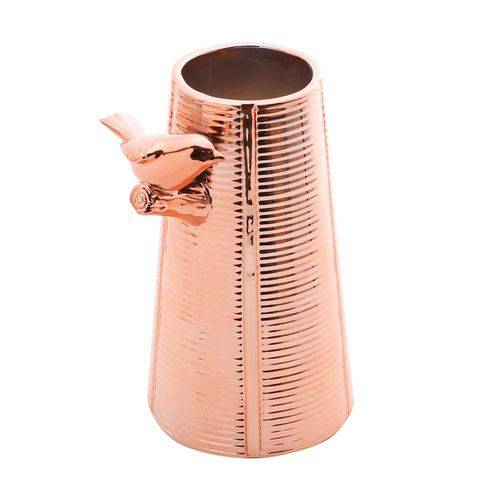 Vaso de Ceramica Tipo Galho C/ Pássaro - F9-25669