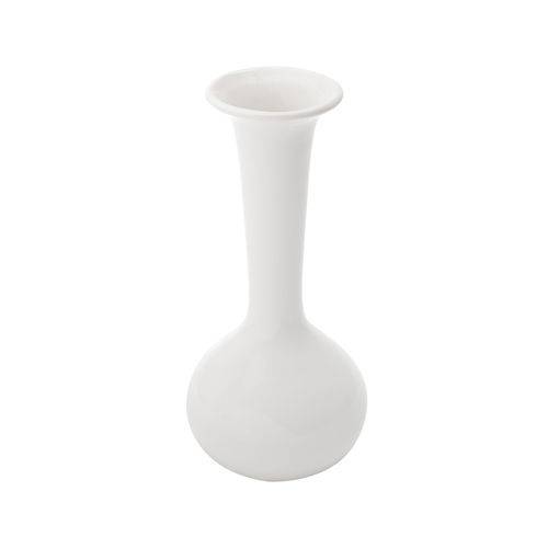 Vaso de Cerâmica Trumpet Branco 38,5cm