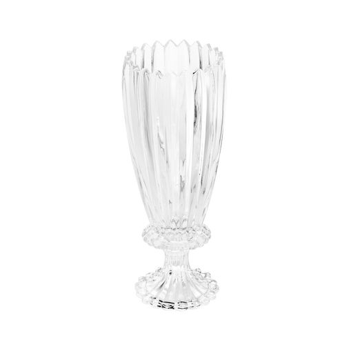 Vaso de Cristal 14cm com Pé Geneva Wolff