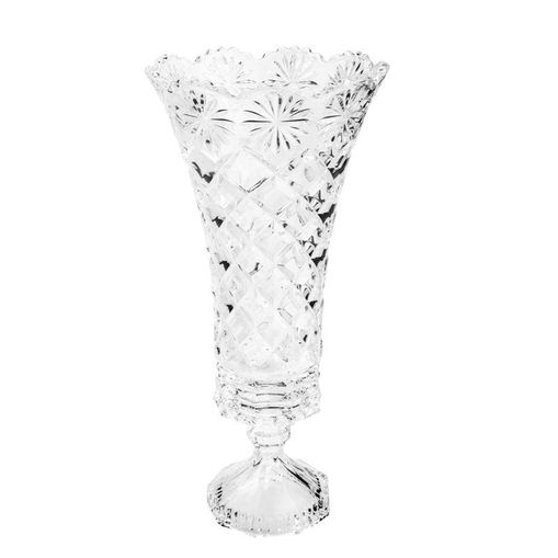 Vaso de Cristal 33,5cm Diamond 3823 Lyor