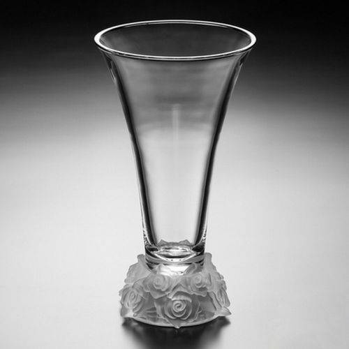 Vaso de Cristal - Bohemia Rose 36cm