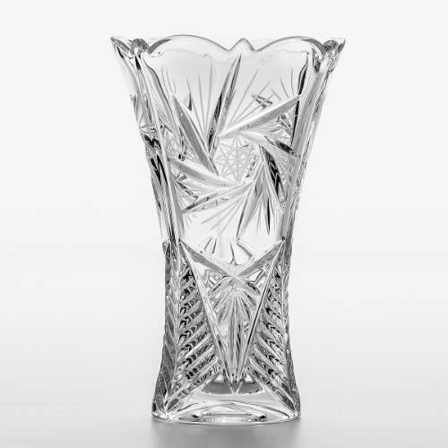 Vaso de Cristal Bojudo Pinweel Luxo 20,5 Cm - Bohemia 5794