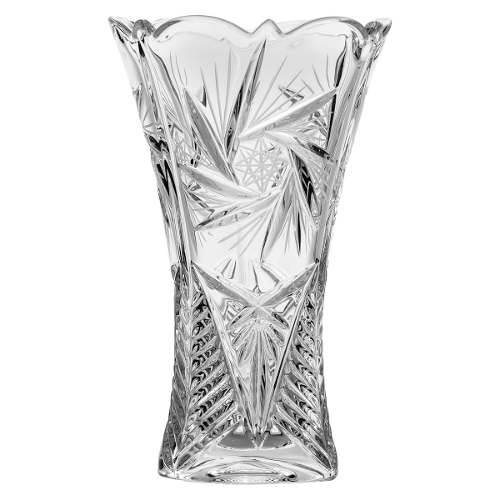 Vaso de Cristal Bojudo Pinweel Luxo 25 Cm Bohemia - 5795