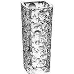 Vaso de Cristal Bubble Bud Wolff Transparente 15,6cm - Rojemac