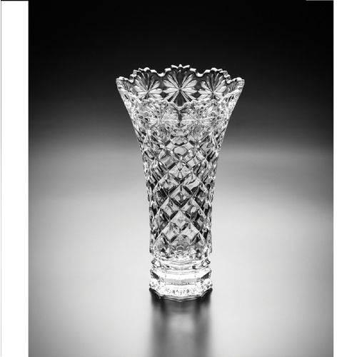 Vaso de Cristal Diamond 20cm