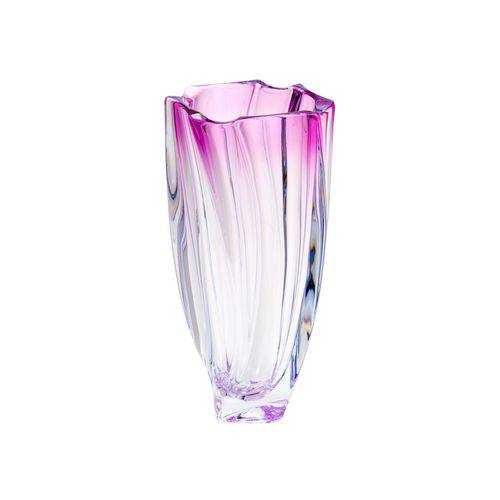 Vaso de Cristal Ecológico Neptun Ametista 12x30,5cm