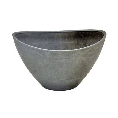 Vaso de Fiber Clay 41x30x24cm - Led Lustre