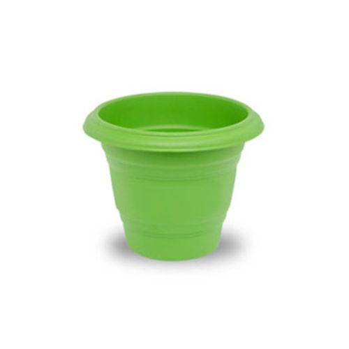 Vaso de Plastico Redondo Verde Numero 17 14x17cm de Ø