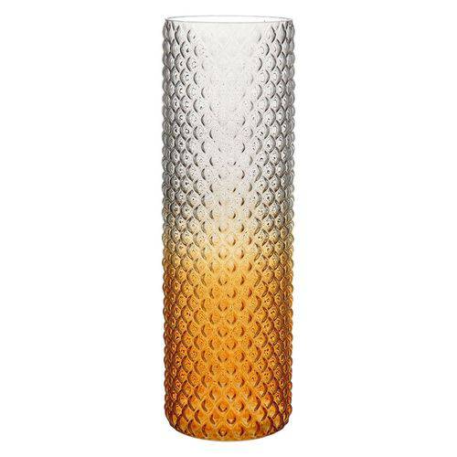 Vaso de Vidro Ambar - 40 Cm