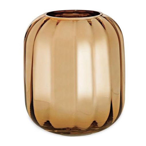 Vaso de Vidro Dourada 19,5cm Judd 9296 Mart