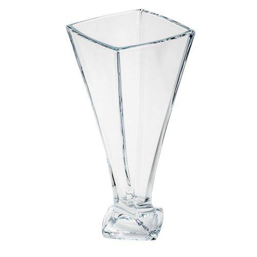 Vaso de Vidro Sodo-Cálcico com Titanio Quadro 33cm