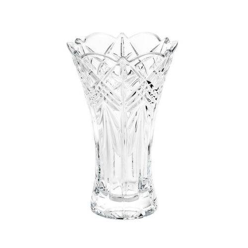 Vaso de Vidro Sodo-Cálcico com Titanio Taurus Acinturado 25cm