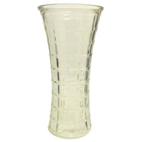 Vaso de Vidro Transparente 25cm