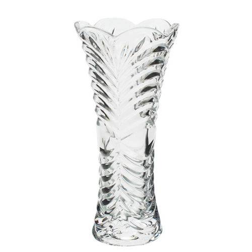 Vaso Decorativo 19.5 Cm Vidro Transparente