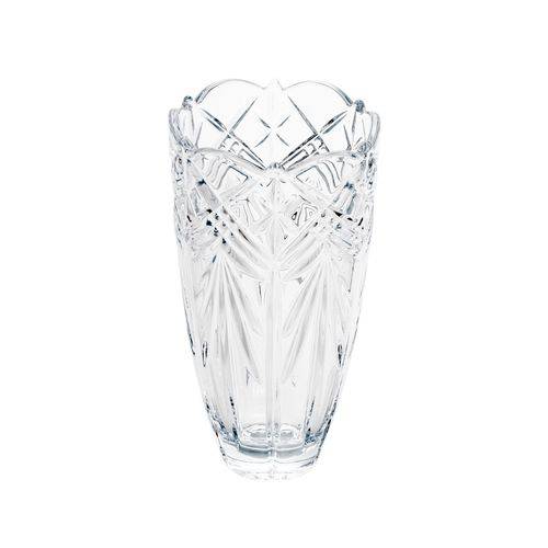 Vaso Decorativo Cristal Ecológico 30cm Taurus Bohemia