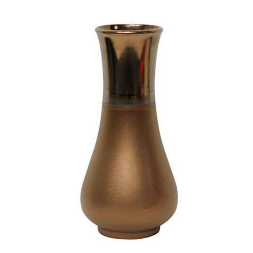 Vaso Decorativo de Ceramica Dourado 28cm
