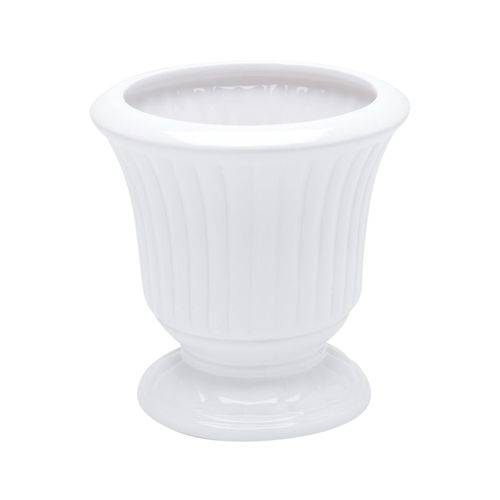 Vaso Decorativo de Cerâmica Grece Branco Prestige - R26113