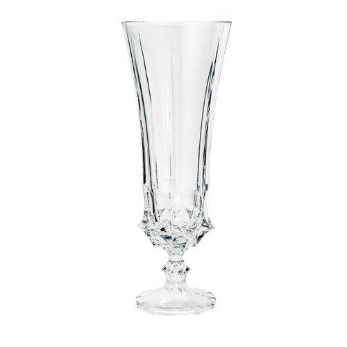 Vaso Decorativo de Cristal 42cm com Pé Soho Bohemia