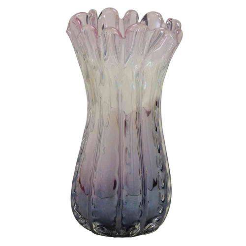 Vaso Decorativo de Vidro Estilo Murano Médio