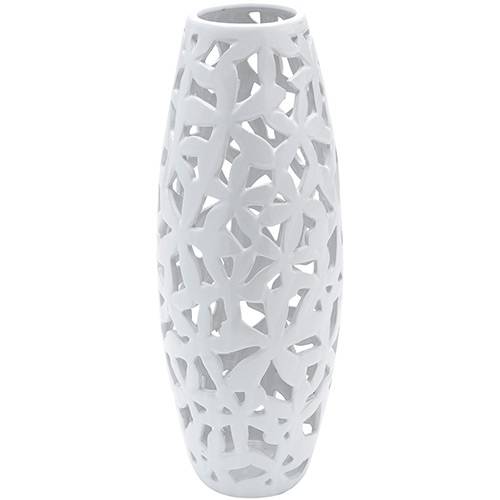 Vaso Decorativo Lima Bon Gourmet Prestige Transparente - 12,4x31,4cm