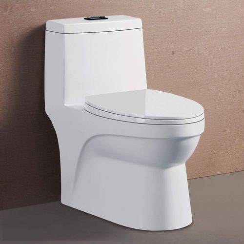 Vaso Sanitário com Caixa Acoplada ADM-616 Adamas Toilet Adamas Branco