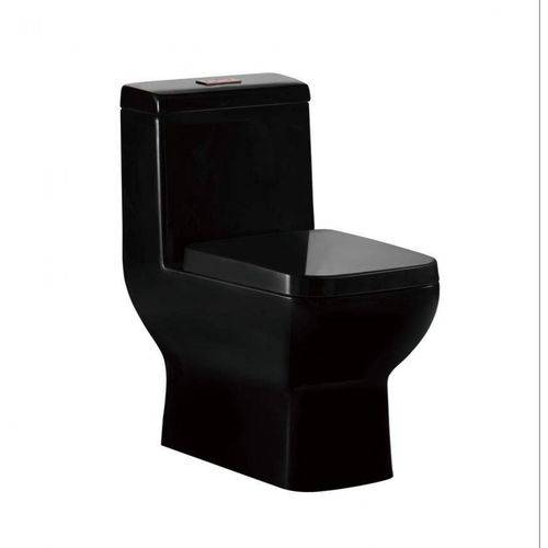Vaso Sanitário Monobloco ADM-825B Toilet Adamas Preto