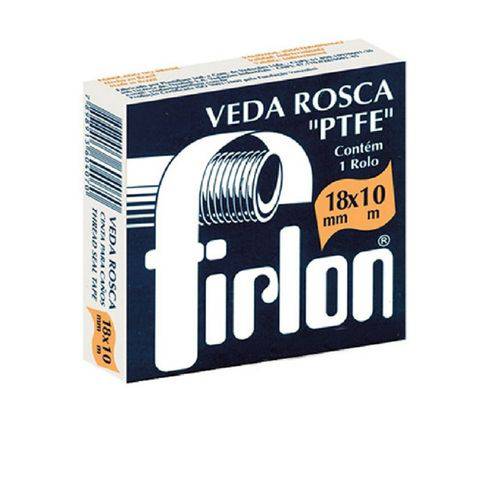Veda Rosca Firlon 18 X 10mm PTFE 120 Unidades