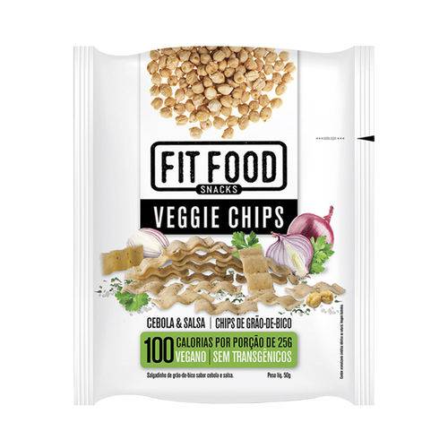Veggie Chips Cebola e Salsa - Fit Food - 50g