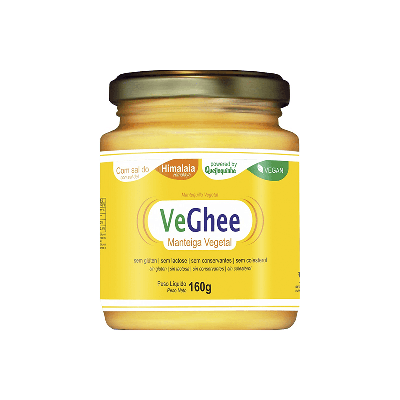 VeGhee Manteiga Vegetal com Sal do Himalaia 160g - Natural Science
