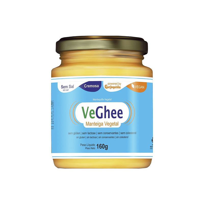 VeGhee Manteiga Vegetal Sem Sal 160g - Natural Science
