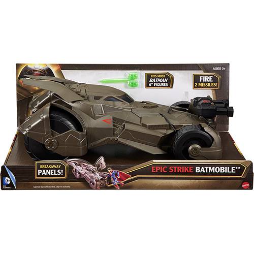 Veículo Batmóvel Batman Vs Supeman - Mattel