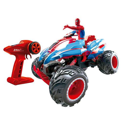 Veículo de Controle Remoto e Figura - Disney - Marvel - Spider-man - Action Crawler - Candide