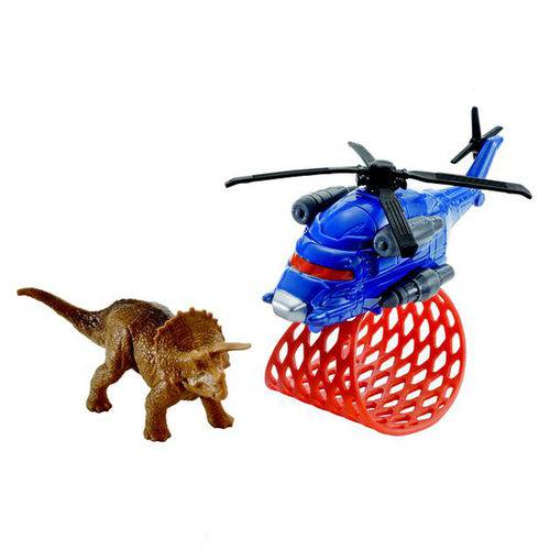 Veículo e Figura - Jurassic World 2 - tricera Cóptero - Mattel