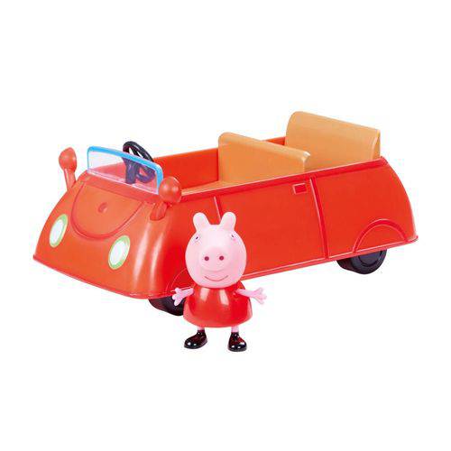 Veículo e Mini Figura Peppa Pig Trailer da Peppa Dtc